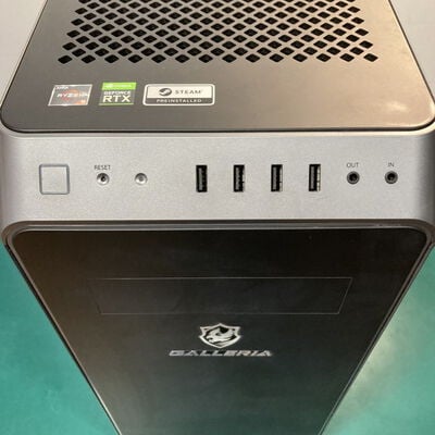 【富山本郷店】中古  THIRDWAVE GALLERIA SK (Ryzen7 5700X3D/32GB/SSD1TB+HDD2TB/RX9070XT/W11H64) 193863 