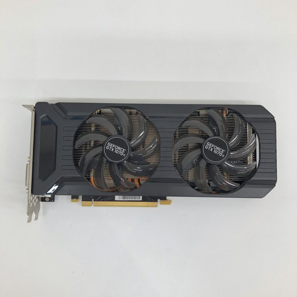 中古 Palit NE5107T015P2-1043D(GTX1070Ti 8G GDR5 DUAL) 136248