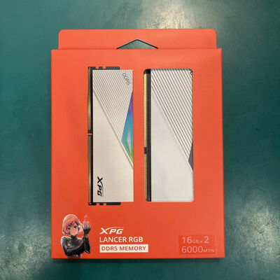 【富山本郷店】中古  ADT AX5U6000C3016G-DCLARWH-DP(DDR5-6000 16GBx2) 4760001168 