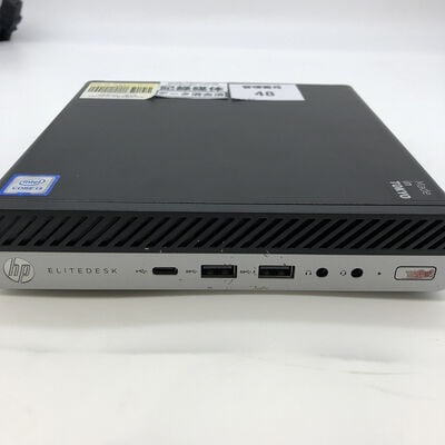 【宇都宮鶴田店】中古  HP Elite Desk 800 G5 (i3 9100T/4GB/HDD500GB/W10P) 5280001296 