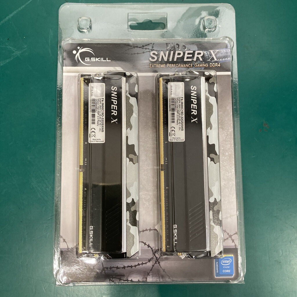 中古 16GB 2枚組(合計32GB) PC4-28800/DDR4-3600 デスクトップ用