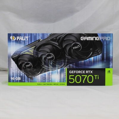 【通販センター】中古  Palit NE7507T019T2-GB2031Y(RTX5070Ti GamingPro V1 3480034264 
