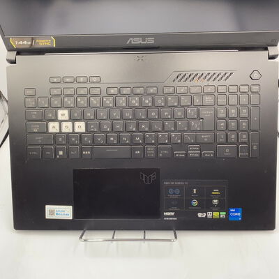 【座間相武台】中古  ASUS TUF GAMING F17(i7-12700H/16GB/SSD512GB/RTX3050Ti/W11H) 4510002861 