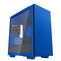 DEEPCOOL  MACUBE110 BLUE R-MACUBE110-BLNNM0-J-1 (MicroATX ガラス) ドスパラ限定モデル 