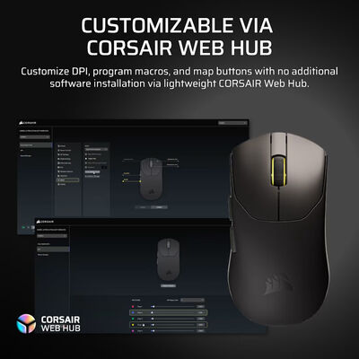 Corsair  SABRE v2 PRO ULTRALIGHT CHR-931G000-WW (ワイヤレス ゲーミングマウス ブラック) 