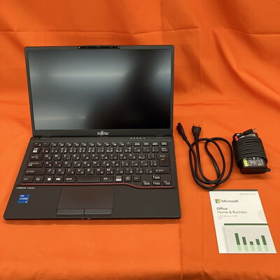 【なんば店】中古  FUJITSU LIFEBOOK U6312/K (INTEL Core i5 1245U /16GB/SSD256GB/-/オンボード/13.3/1920x1080/Wi-Fi/WEBCAM/W11H64/MicrosoftOffice H&B 2024付) 181332 