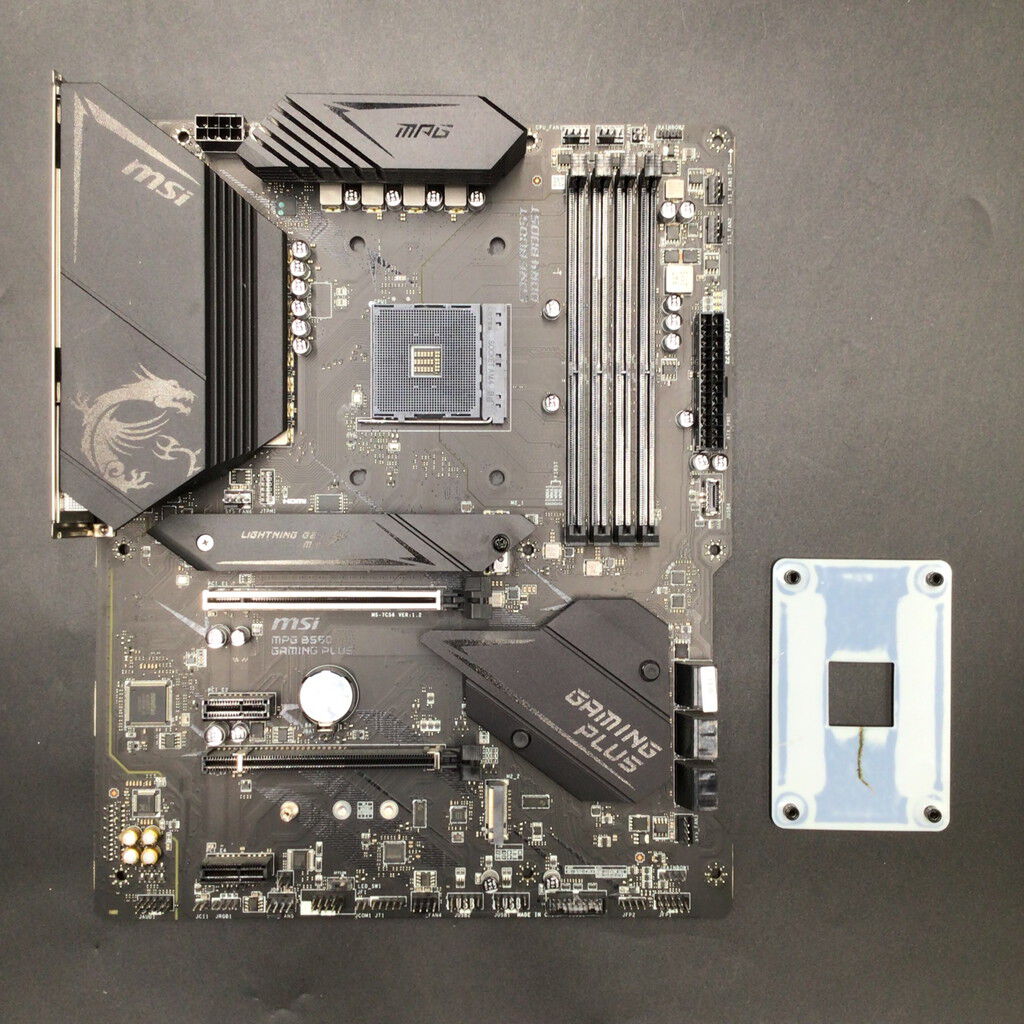 中古 MSI MPG B550 GAMING PLUS (B550 AM4 ATX DDR4) 142929 （302573