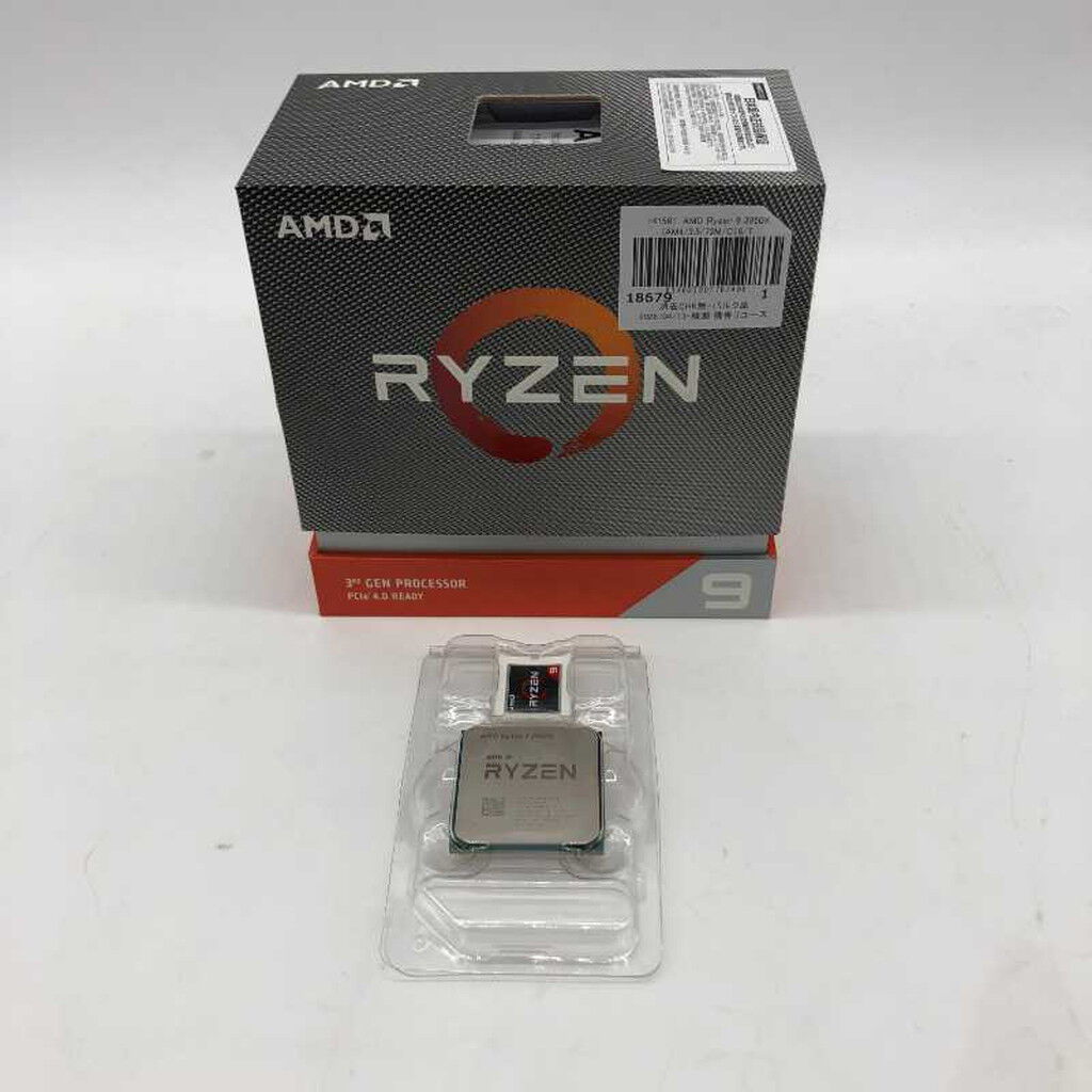 中古 AMD Ryzen 9 3950X (AM4/3.5/72M/C16/T32/105W) 141561 （351701