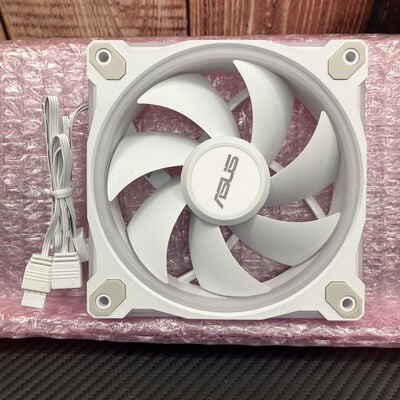【富士青葉店】中古  ASUS MR120 ARGB FAN WHITE(120mm 1PK) 5070002331 