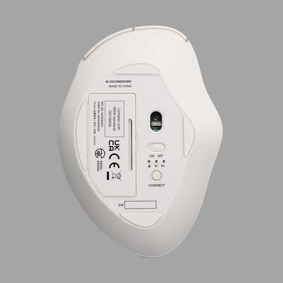 エレコム  M-SH10MBSKXWH (SHELLPHA USB無線/Bluetoothマウス[3ボタン/Mサイズ] ホワイト) 