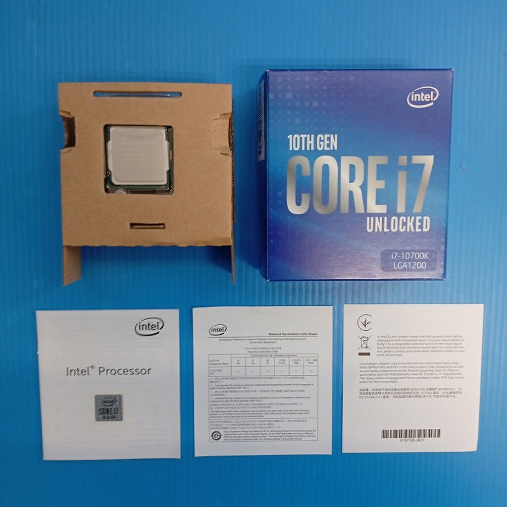 中古 INTEL Core i7 10700K (1200/3.8G/16M/C8/16) 142592 （379128