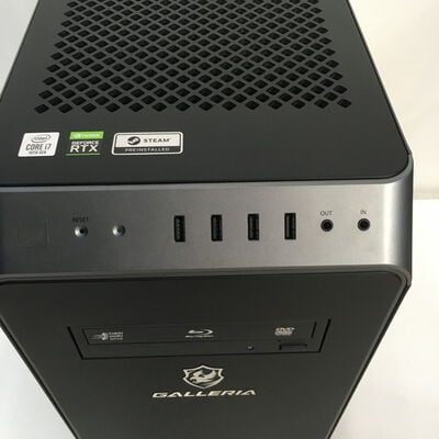 【博多店】中古  GALLERIA XA7C-R37 (i7 10700/32GB/SSD1TB/HDD2TB/RTX3070/W11H) 3310006367 