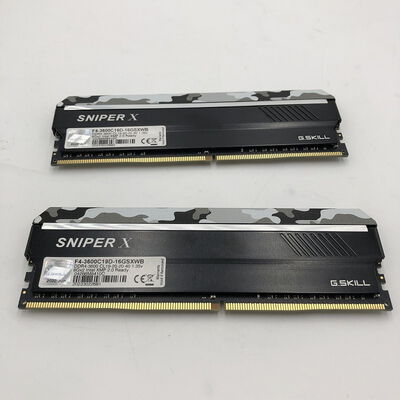 【盛岡都南店】中古  16GB 2枚組(合計32GB) PC4-28800/DDR4-3600 デスクトップ用 190910 