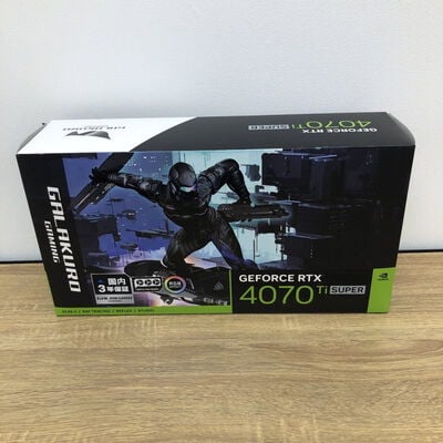 【津ラッツ店】中古  玄人志向 GG-RTX4070TiSP-E16GB/EX/TP (RTX4070Ti SUPER 16GB) 164250 