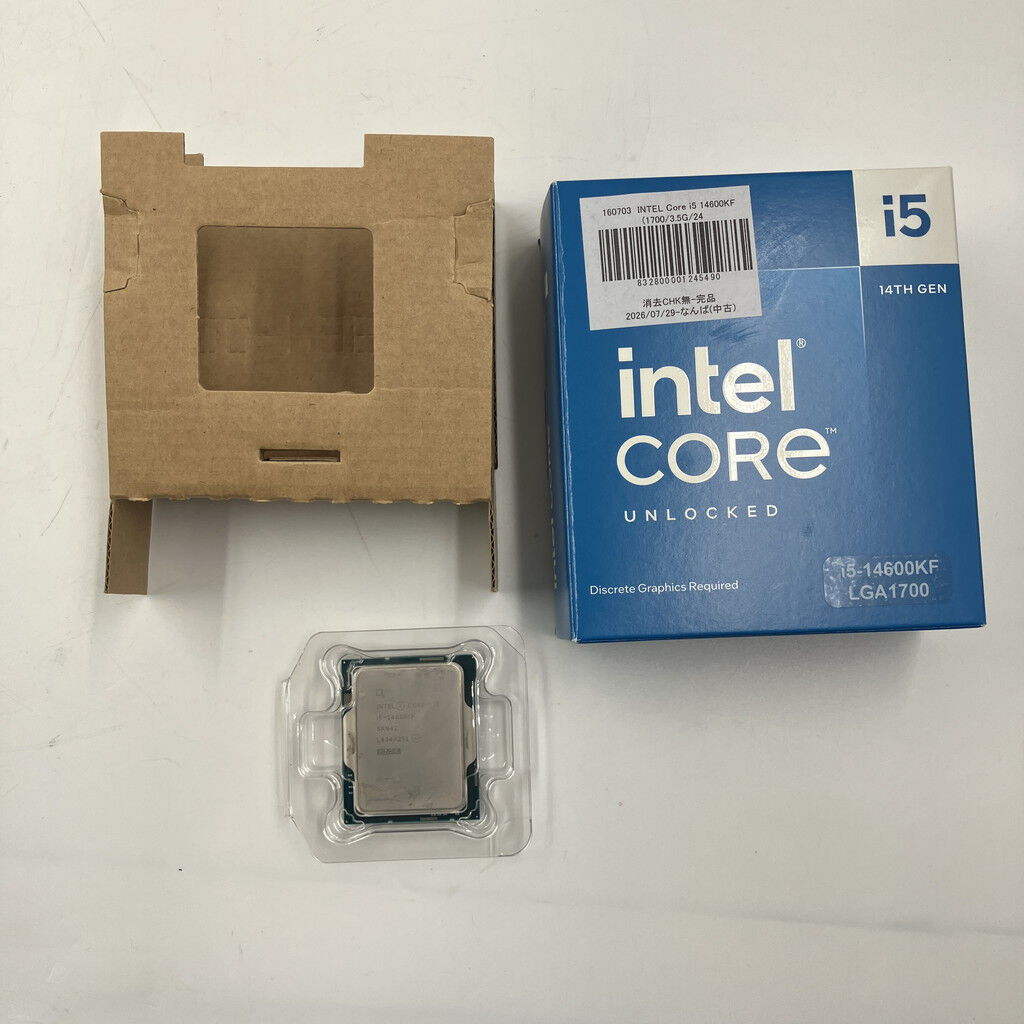 中古 INTEL Core i5 14600KF (1700/3.5G/24M/C14/T20) 160703 （385470