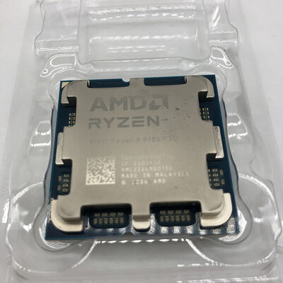 【宇都宮鶴田店】中古  AMD Ryzen 9 9950X3D (AM5/4.3GHz/144M/C16/T32/170W) 177127 