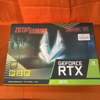 【なんば店】中古  ZOTAC GAMING GeForce RTX 3070 Twin Edge OC ZT-A30700H-10P (RTX3070 8G) 143904 
