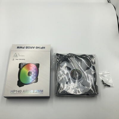 【水戸赤塚店】中古  MONTECH HP140 ARGB PWM (B)(140mm 1pack BK) 4680002355 