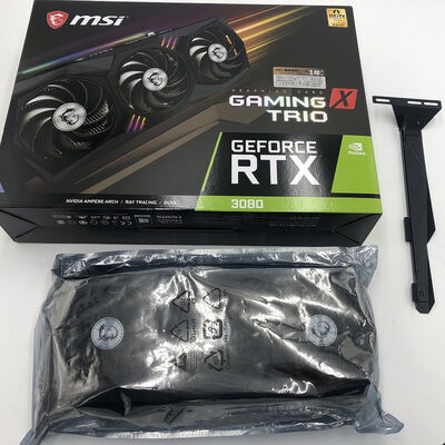【盛岡都南店】中古  MSI GeForce RTX 3080 GAMING X TRIO 10G (RTX3080 10G) 143511 