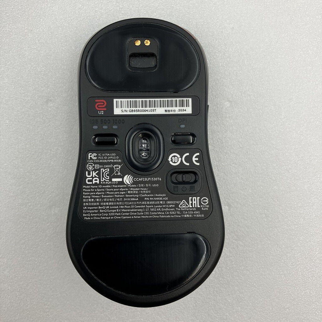 中古 BenQ ZOWIE U2 (無線 ｹﾞｰﾐﾝｸﾞﾏｳｽ M) 3290007115 （324594
