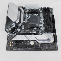 中古  ASRock B550M Steel Legend (B550 AM4 mATX DDR4) 142939 