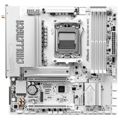 ASRock  B850M Challenger WiFi White (B850 AM5 MicroATX) 
