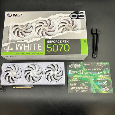 【大須店】中古  Palit NE75070U19K9-GB2050W (RTX5070 12GB WHITE OC) 188946 