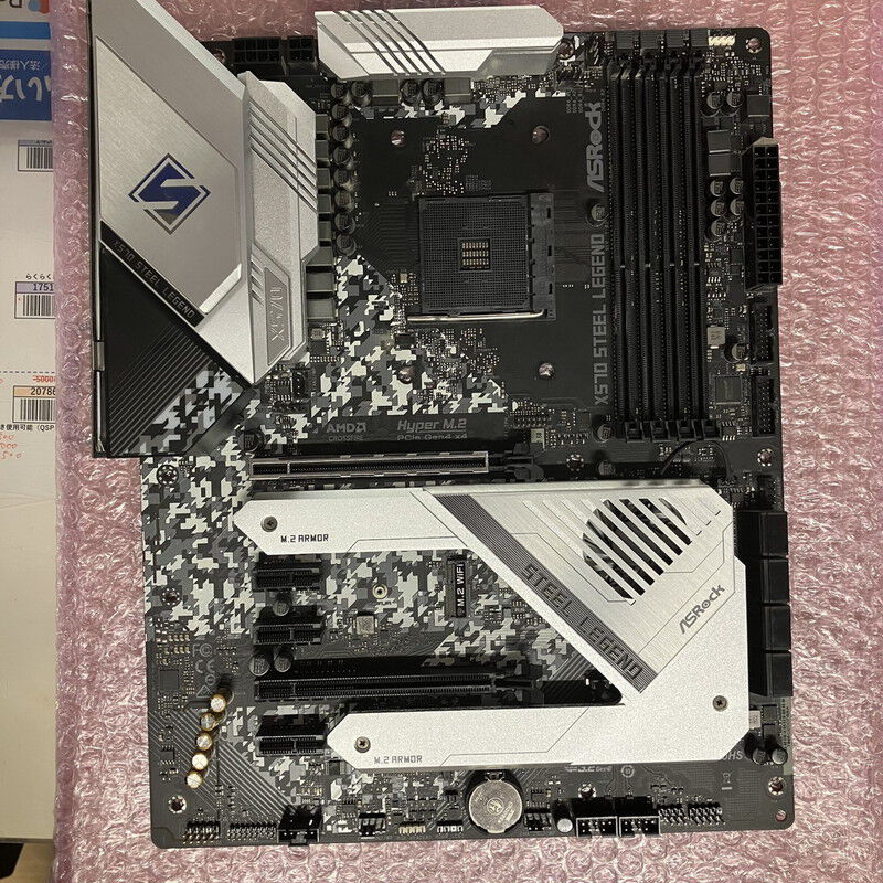 ASRock X570 STEEL LEGEND 中古 2025年最新】Yahoo!オークション -asrock x570 steel legendの