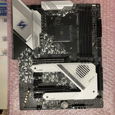 【宮崎恒久店】中古  ASRock X570 Steel Legend (X570 AM4 ATX DDR4) 140058 