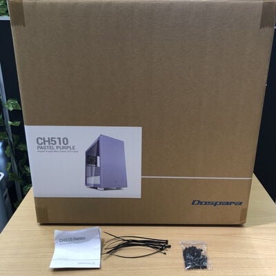 【甲府飯田店】中古  DEEPCOOL CH510 PASTEL PURPLE(E-ATX ｶﾞﾗｽ) 4720002137 