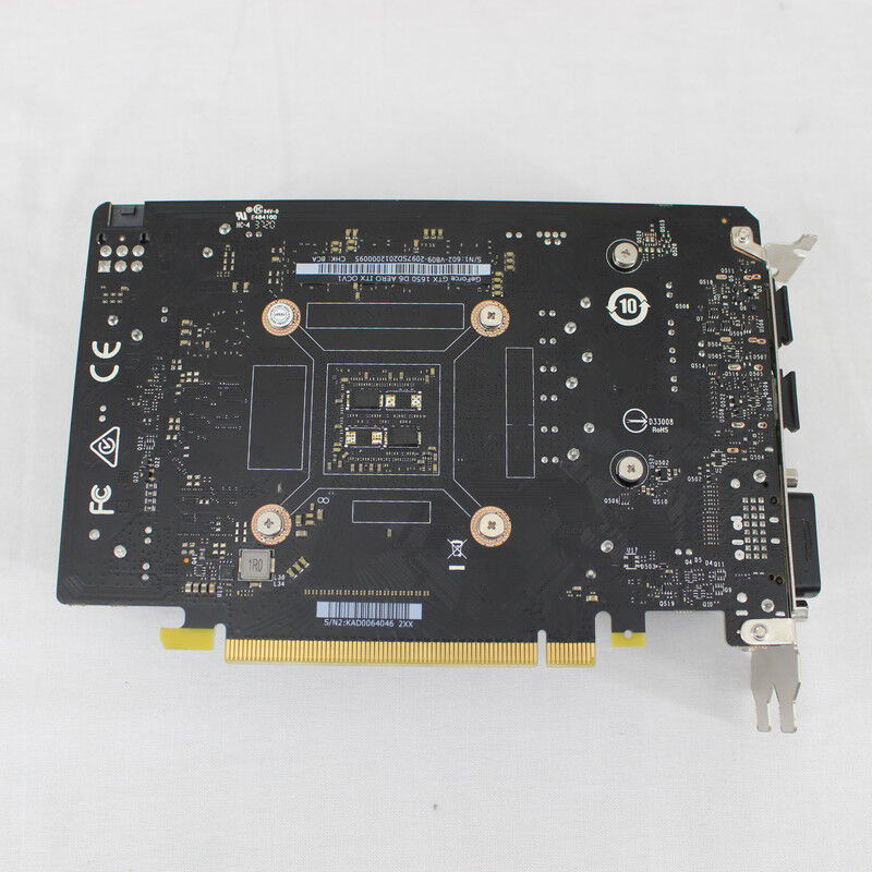 中古 MSI GeForce GTX 1650 D6 AERO ITX OCV1（GTX1650 4GB