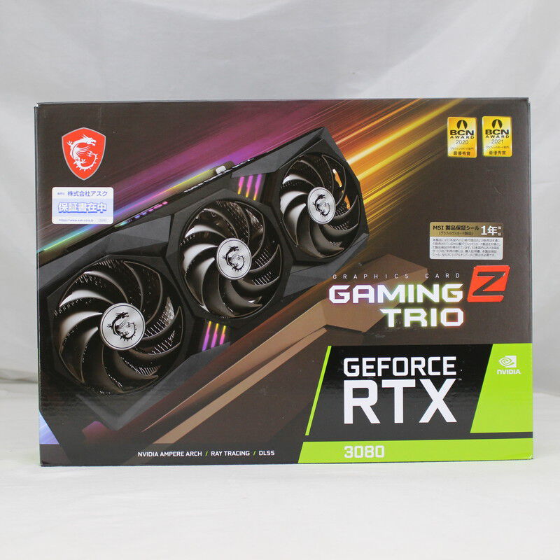 【動作品】RTX3080 12GB ASUS TUF Gaming GeForce RTX 3080 OC Edition 12GB GDDR6X