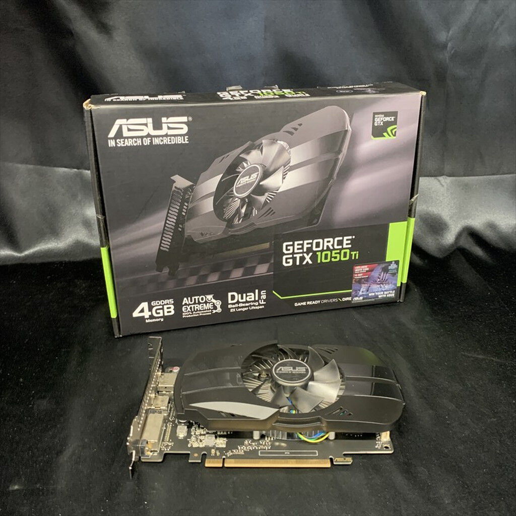 [中古]ASUS PH-GTX1050TI-4G 中古 ASUS PH-GTX1050TI-4G(GTX1050Ti 4G GDR5 single) 133559
