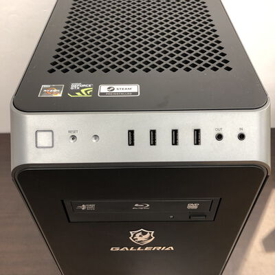 【福山ココローズ店】中古  GALLERIA RM5R-G60S(Ryzen 5 3500X/16GB/SSD500GB/GTX1660 SUPER/W10H) 5090000711【10/23値下げ!】 