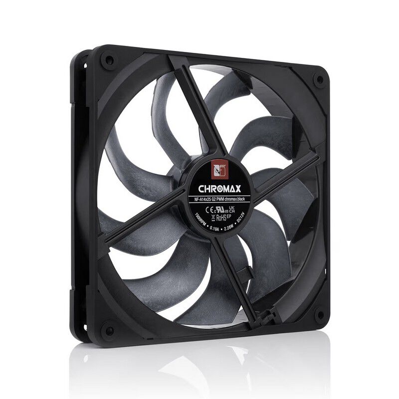 noctua NF-A14x25 G2 PWM chromax.black (NF-A14x25-G2-PWM-CH-BK