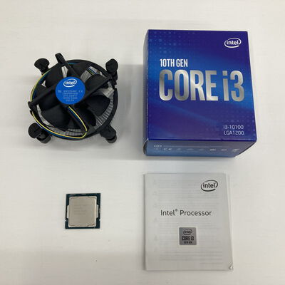 【福山ココローズ店】中古  INTEL Core i3 10100 (1200/3.6G/6M/C4/8) 142730 