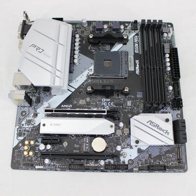 【通販センター】中古  ASRock B550M Pro4 (B550 AM4 mATX DDR4) 142938 