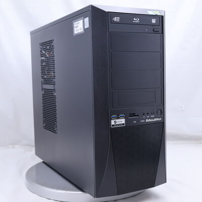 【通販センター】中古  THIRDWAVE GALLERIA KT(Intel Core i7 9700K/32GB DDR4 (PC4)/SSD500GB/BD-RE/NVIDIA GeForce RTX 2070 SUPER 8GB/W11H64 MAR) 203941 
