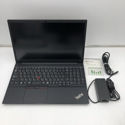 【福井日之出店】中古  LENOVO E15 Gen2 MSO 指紋認証無し (Intel Core i5 1135G7 2.4GHz/8GB/SSD256GB/-/オンボード/15.6/1920x1080/GbE/Wi-Fi/WEBCAM/W11P/Microsoft Office Home and Business 2024) 188573 