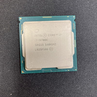 【大宮店】中古  INTEL Core i7 9700K (1151/3.60GHz/12M/C8/T8) 138481 