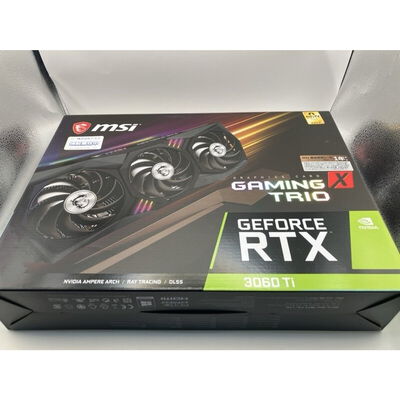 【仙台店】中古  MSI GeForce RTX 3060 Ti GAMING X TRIO (RTX3060Ti 8GB) 144192 