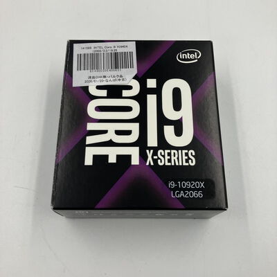 【なんば店】中古  INTEL Core i9 10940X (2066/3.3/19.25M/C14/T28) 141585 