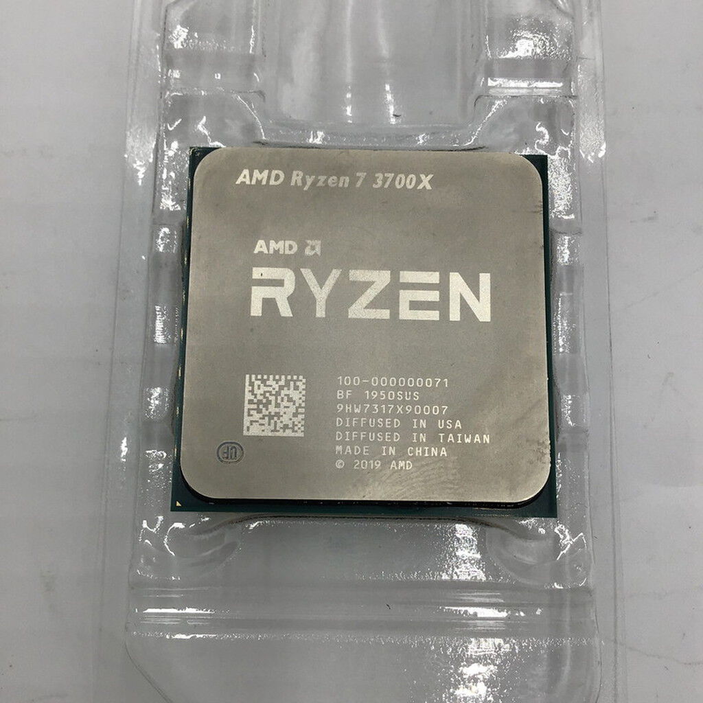中古 AMD Ryzen 7 3700X (AM4/3.6/36M/C8/T16/65W) 140025 （317026
