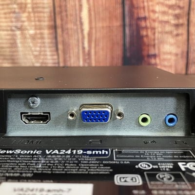 【富士青葉店】中古  Viewsonic VA2419-SMH-7 (23.8”W 1A1H 5ms IPS) 182907 