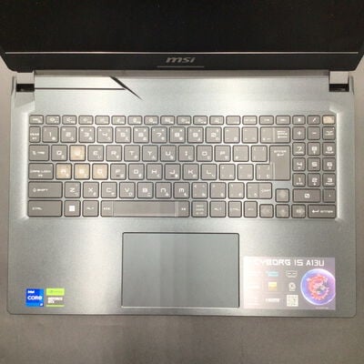 【秋葉原本店】中古  msi_Cyborg_15_A13UCK_4169_JP(Core_i7_13620H/16GB/SSD512GB/RTX3050/15.6/W11H64) 3410012649 