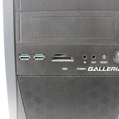 【通販センター】中古  THIRDWAVE GALLERIA KT(Intel Core i7 8700/16GB DDR4 (PC4)/SSD500GB/DVDマルチ/NVIDIA GeForce GTX 1060 6GB/W11H64 MAR) 198169 