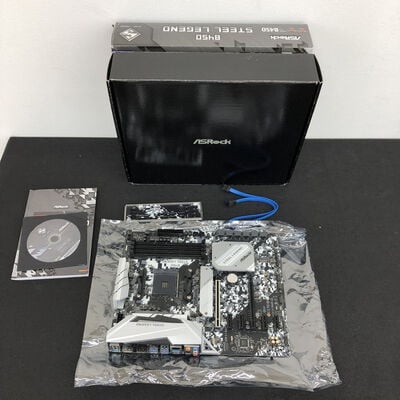 【長野稲里店】中古  ASRock B450 Steel Legend 5110001279 