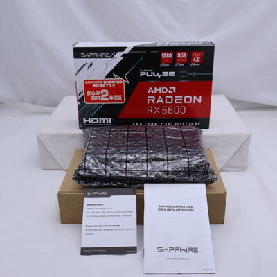 【通販センター】中古  SAPPHIRE 11310-01-20G SAP-PULSERX6600-8GB(RX 6600 8GB) 147696 
