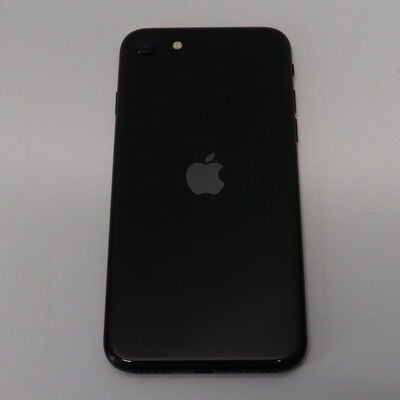 【札幌店】中古  【SIMロック解除済み】【docomo】Apple iPhoneSE 4.7インチ (第2世代/2020) 256GB (ブラック) MXVT2J/A 155503 