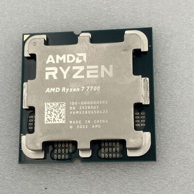 【新潟店】中古  AMD Ryzen 7 7700 (AM5/3.8GHz/40M/C8/T16/65W) 1460024624 